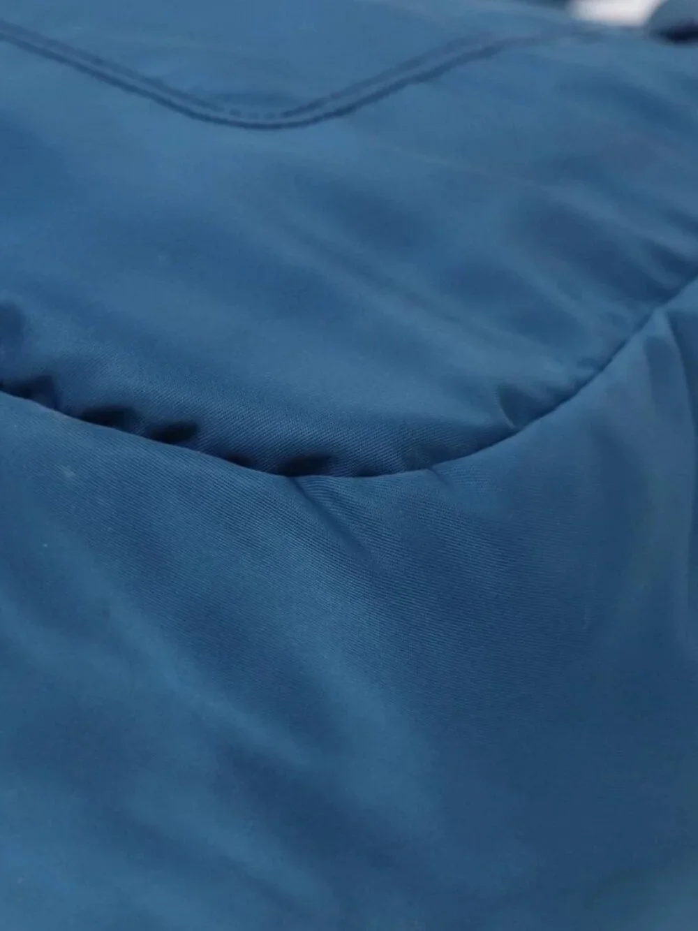 PRADA Shoulder Bag Nylon 2way Blue Silver - Picture 3 of 16